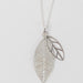 Silver Leaves Necklace thumbnail 2