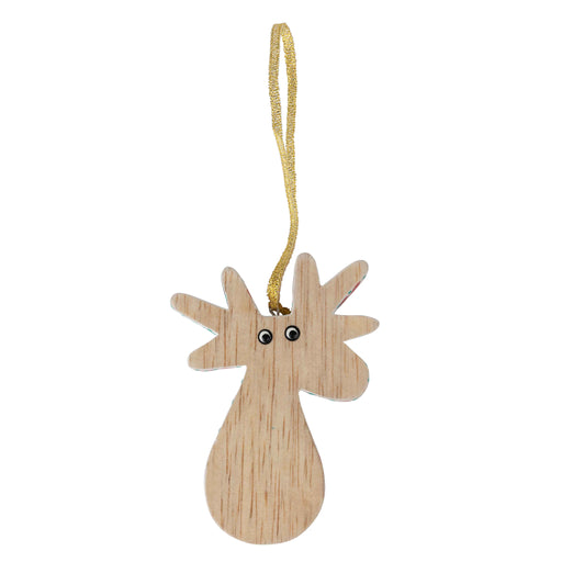 On Dasher Reindeer Ornament