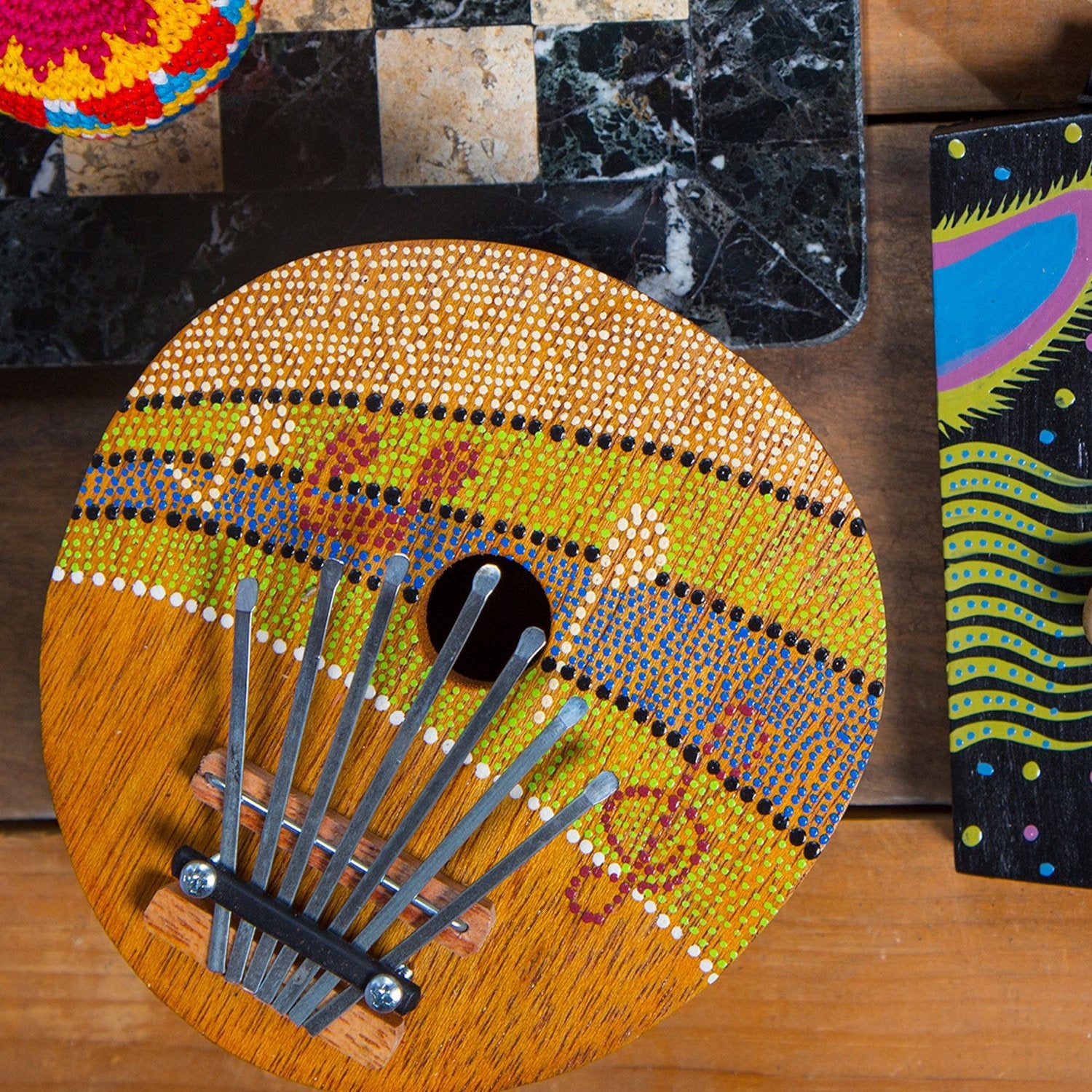 Summer Groove Thumb Piano - Ten Thousand Villages