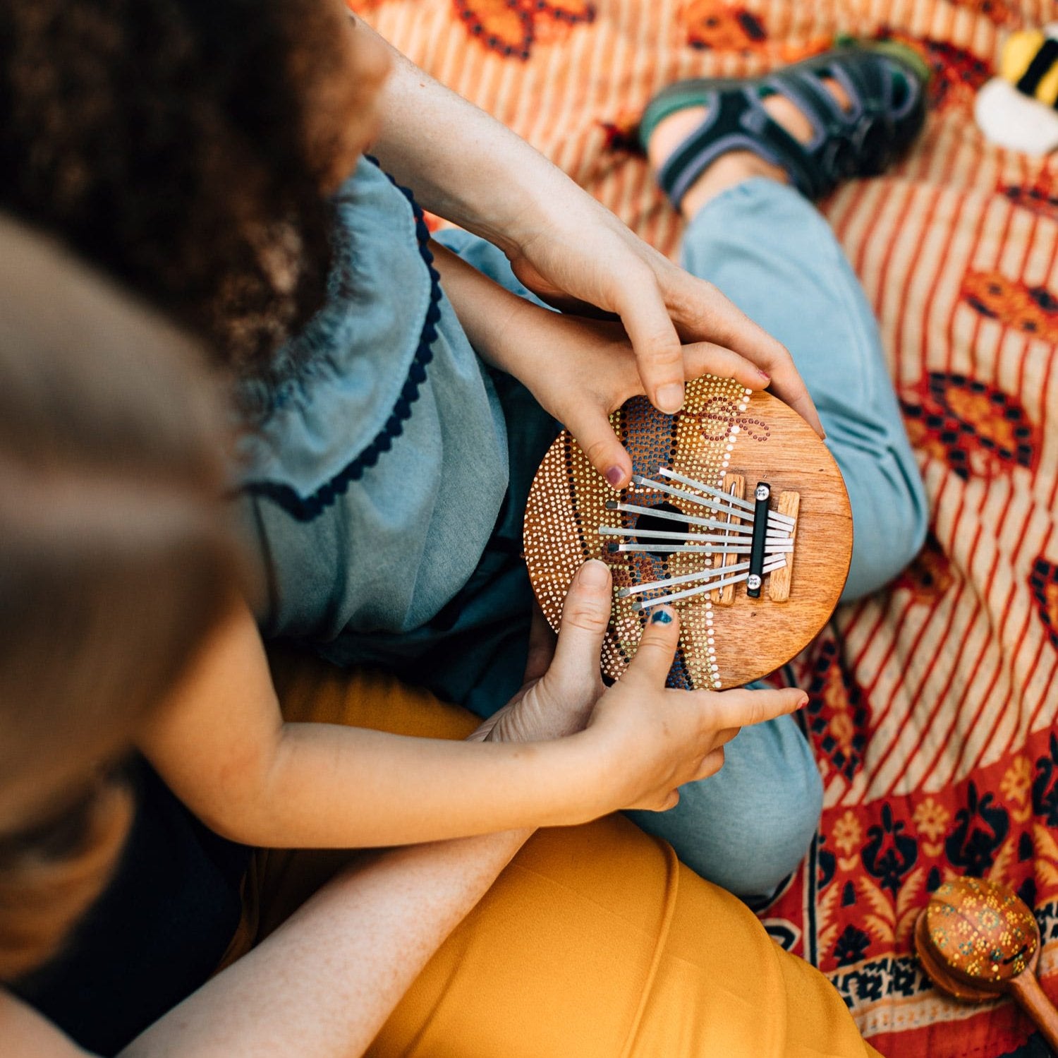 Summer Groove Thumb Piano - Ten Thousand Villages