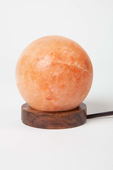 Salt Crystal Globe Lamp 3
