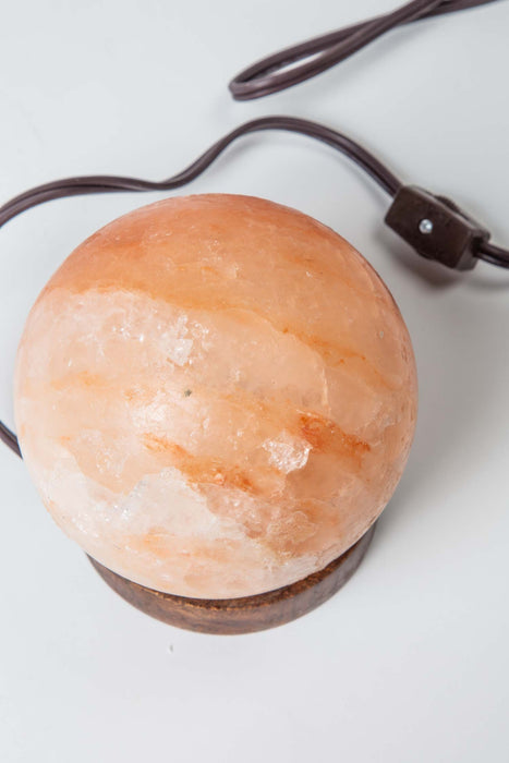 Salt Crystal Globe Lamp 4