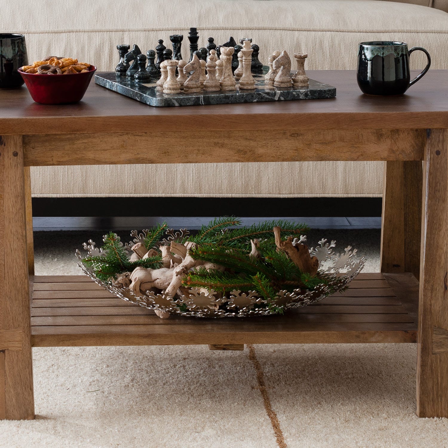 Mountainside Chess Set - Ten Thousand Villages