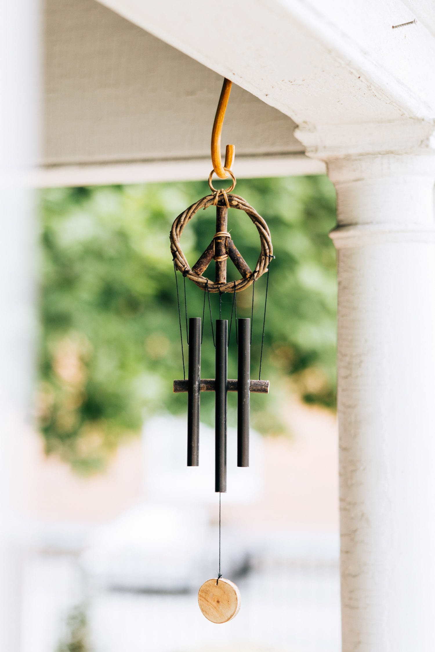Peace Sign Wind Chime - Ten Thousand Villages