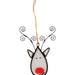 Reindeer Capiz Ornament thumbnail 1
