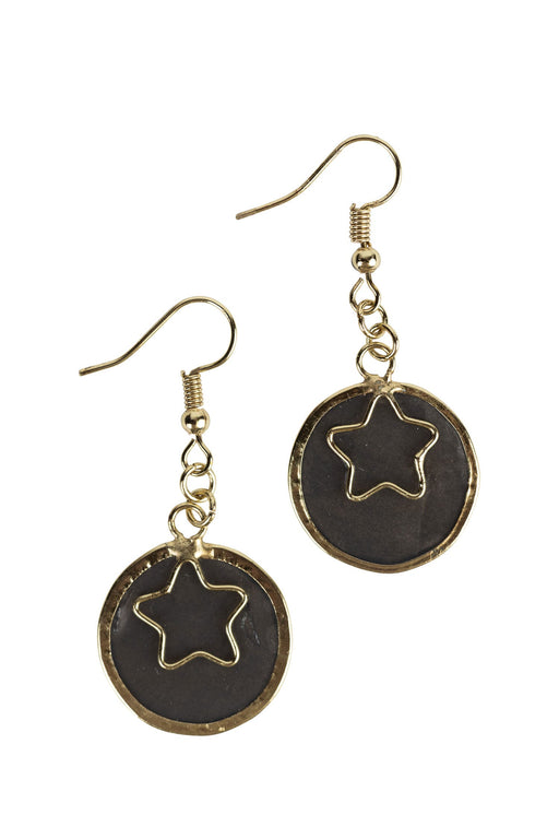North Star Capiz Earrings