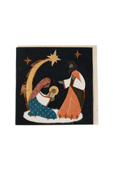 Bright Star Nativity Card