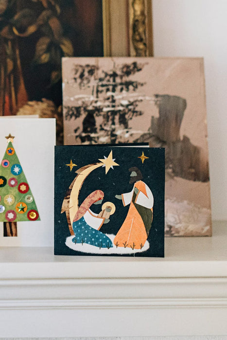 Bright Star Nativity Card 4