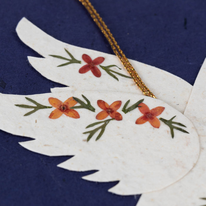 Flying Peace Dove Ornament Card - Default Title (7925150) 2