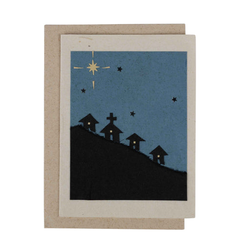 Bright Night Handmade Greeting Card