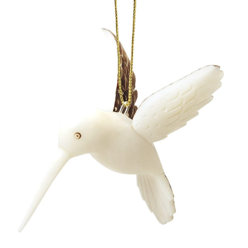 Tagua Nut Hummingbird Ornament