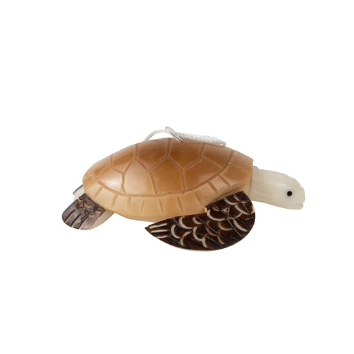 Tagua Turtle Ornament