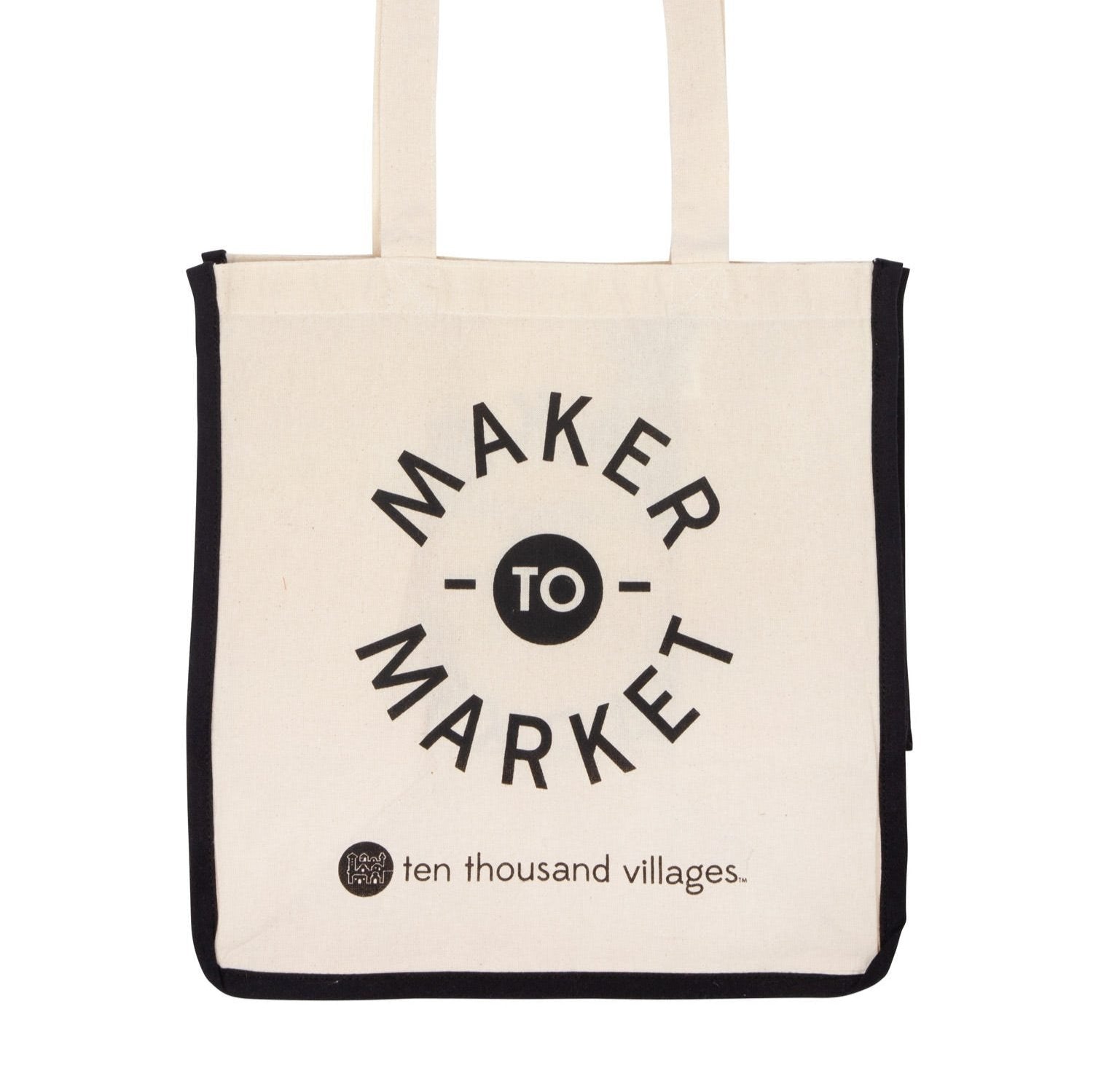 Maker To Market Organic Cotton Reusable Bag - Ten Thousand Villages