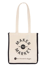 Maker To Market Organic Cotton Reusable Bag