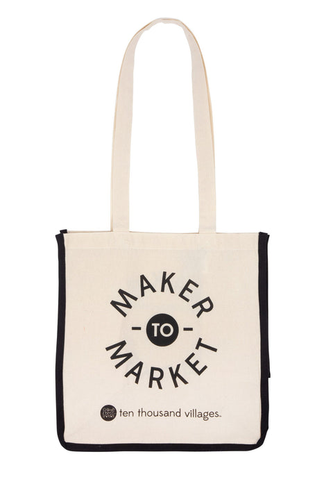 Maker To Market Organic Cotton Reusable Bag 1