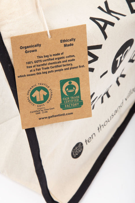 Maker To Market Organic Cotton Reusable Bag 6