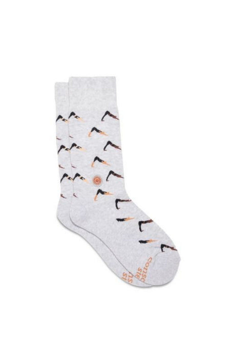Socks that Support Mental Health - Yoga (Sm) 1