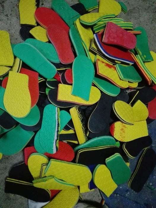 Upcycled Flip-Flop Mat 3